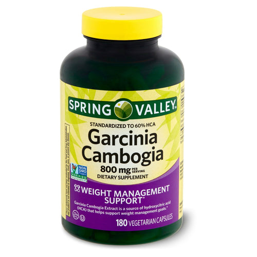 Spring Valley Garcinia Cambogia Dietary Supplement; 800 mg; 180 Count EasyOptionXY LLC