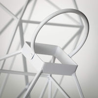 Sullivans 26.75" & 22.25" Modern White Metal Lantern Set of 2 EasyOptionXY LLC