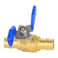 1/2" PEX-A Expansion Butterfly Ball Valve, Blue (Lead Free) Plumbingsell