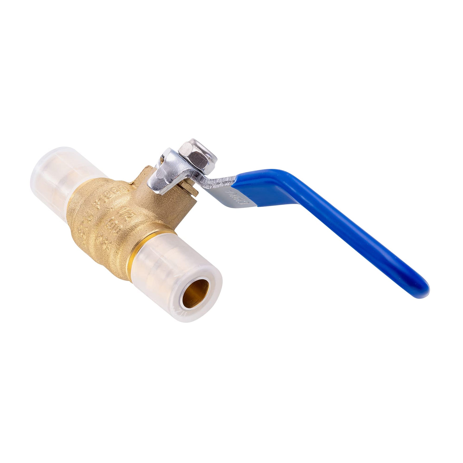 10 Pcs 1/2" PEX Expansion Ball Valve, Blue (Lead Free) Plumbingsell