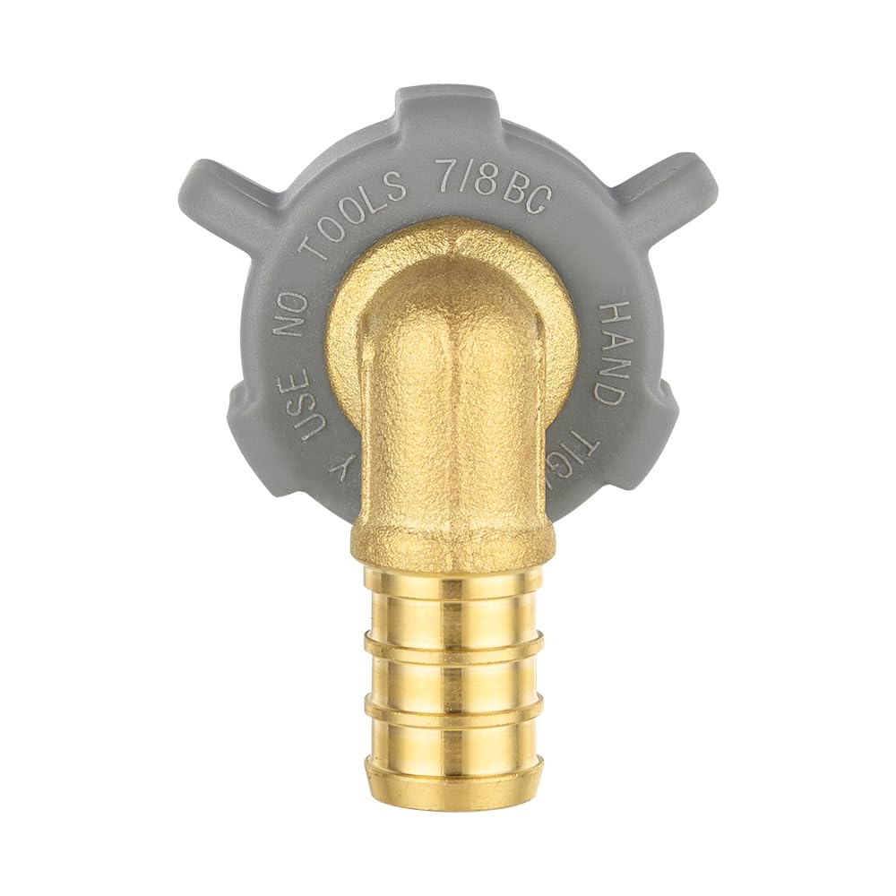 30 Pcs PEX-B Crimp 1/2" PEX X 7/8" Female NPT Swivel Elbow (Lead Free)