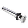 Bathroom Sink Overflow Flat Top Grid Drain Assembly, Chrome Plated Plumbingsell