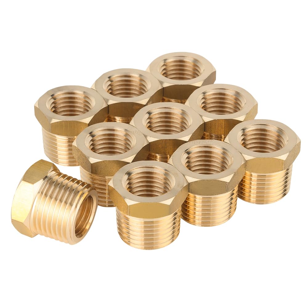 30 Pcs 3/4" M x 1/2" F NPT Connector