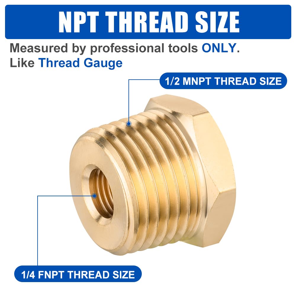 30 Pcs 3/8" M x 1/2" F NPT Connector