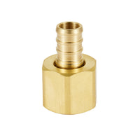 PEX-B Crimp 1/2" PEX x 1/2" Female NPT Brass Swivel Adapter (Lead Free) Plumbingsell