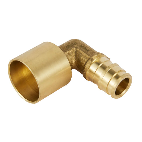 PEX A Expansion 1/2" PEX x 3/4" Female Sweat F1960Elbow (Lead Free) Plumbingsell