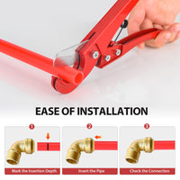 3/4" x 3/4" M Push Fit Male Elbow