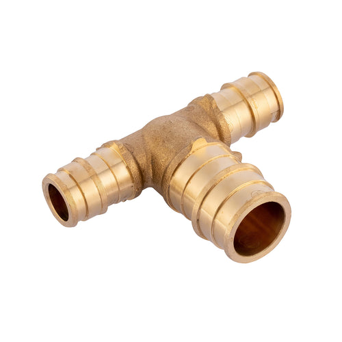 PEX A Expansion 1/2" x 1/2" x 3/4" PEX Expansion Reducing Tee (Lead Free) Plumbingsell