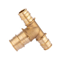 PEX A Expansion 1/2" x 1/2" x 3/4" PEX Expansion Reducing Tee (Lead Free) Plumbingsell