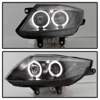 Spyder BMW Z4 03-08 Projector Headlights Xenon/HID Model Only - LED Halo Black PRO-YD-BMWZ403-HID-BK OffRoadUSA.com