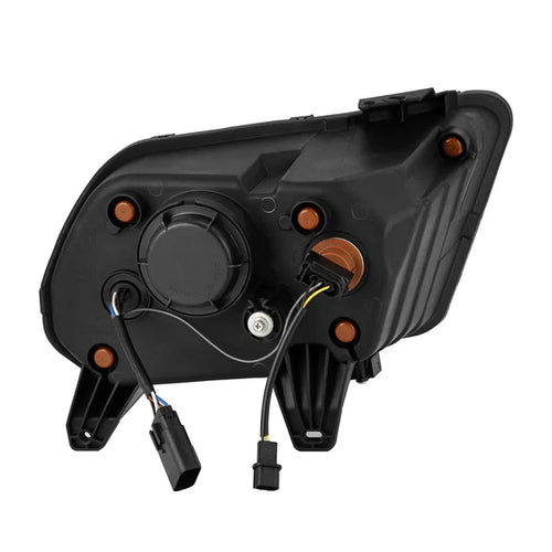 AlphaRex 13-14 Ford Mustang MK II NOVA-Series LED Projector Headlights Black OffRoadUSA.com