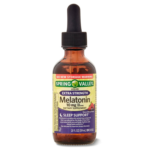 Spring Valley Liquid Melatonin Dietary Supplement; 10 mg; 2 fl oz EasyOptionXY LLC