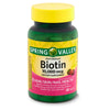 Spring Valley Fast-Dissolve Biotin Dietary Supplement; 10; 000 mcg; 60 Count EasyOptionXY LLC