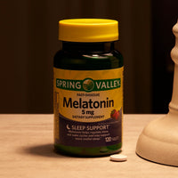 Spring Valley Fast-Dissolve Melatonin Dietary Supplement; 5 mg; 120 Count EasyOptionXY LLC