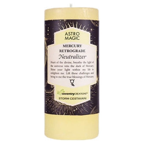 COVENTRY CREATIONS Astro Magic Mercury Retrograde - Neutralizer Candle EasyOptionXY LLC