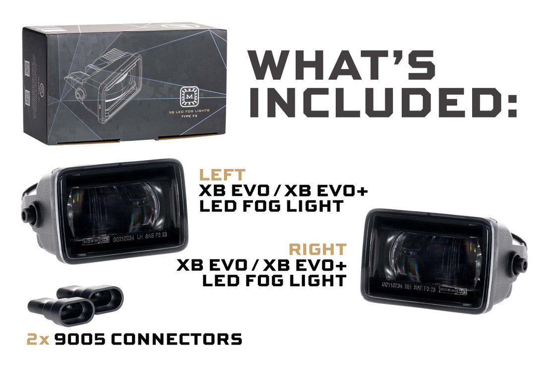 Morimoto XB Evo Fog Lights Type F2