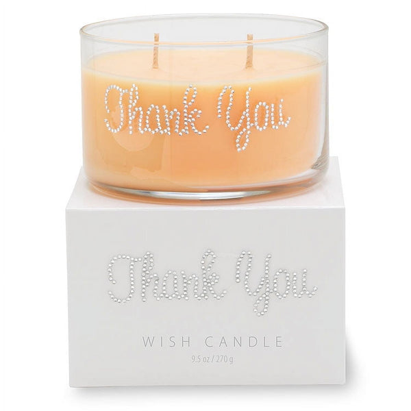 Thank You 9.5 oz Wish Candle EasyOptionXY LLC