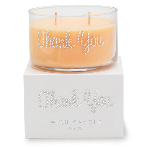 Thank You 9.5 oz Wish Candle EasyOptionXY LLC