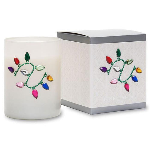 Primal Elements Icon Candle, Soy Wax, 9oz, Xmas Lights EasyOptionXY LLC