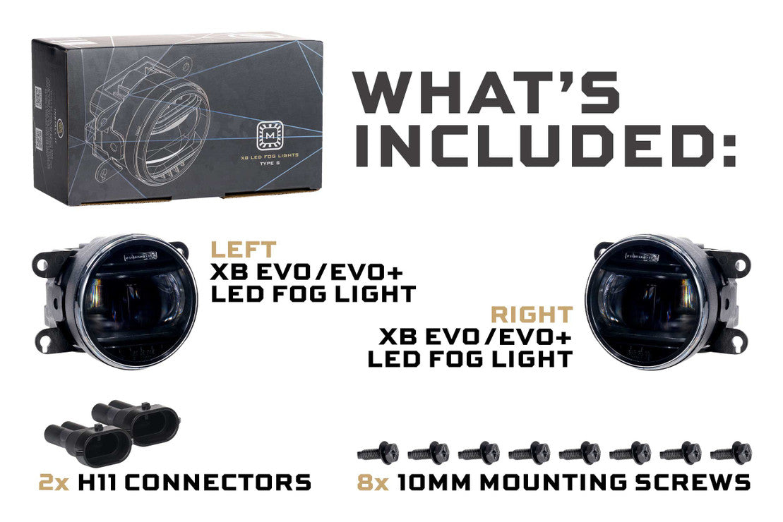 Morimoto XB Evo+ LED Fog Lights