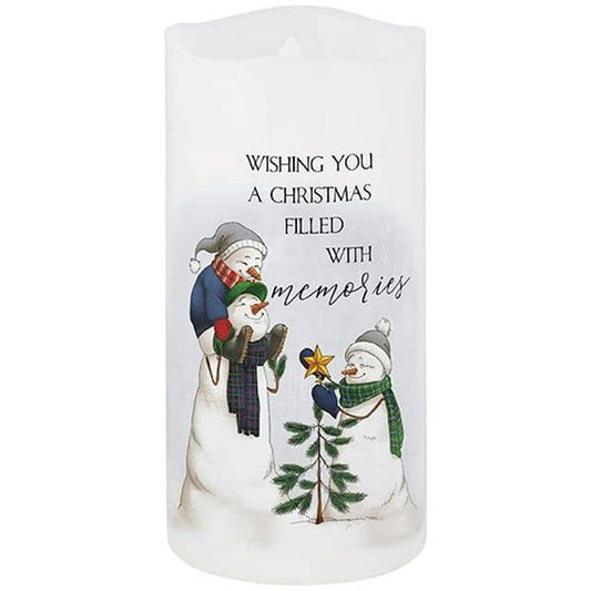 Carson Home Accents Memories Moving Wick Candle, 6-inch Height (70305) EasyOptionXY LLC