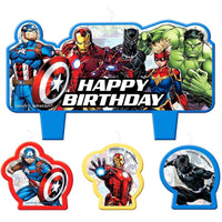 Marvel Powers Unite Birthday Candle Set 4ct Pack EasyOptionXY LLC