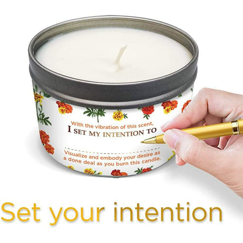 Magnificent 101 Long Lasting Candle for Honoring Your Ancestors | 6 Oz - 35 Hour Burn | Soy Wax Candle With Floral & Citrus Oils for Purification, Relaxation & Energy Cleansing EasyOptionXY LLC