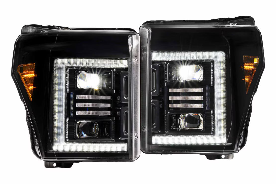 Morimoto Ford Super Duty (11-16) XB Hybrid LED Headlights
