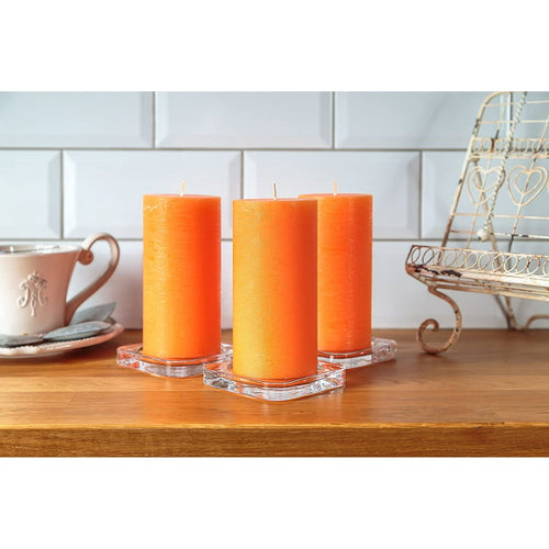 Set of 3 Pillar Candles EasyOptionXY LLC