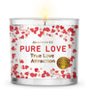 Magnificent 101 Long Lasting Pure Love Aromatherapy Candle with Florals & Oils14 Oz - 56 Hour Burn Time Soy Wax Candle for True Love Attraction, Purification & Manifestation EasyOptionXY LLC