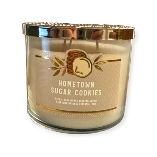 Hometown Sugar Cookies Bath & Body Works 3 Wick Candle 14.5oz EasyOptionXY LLC