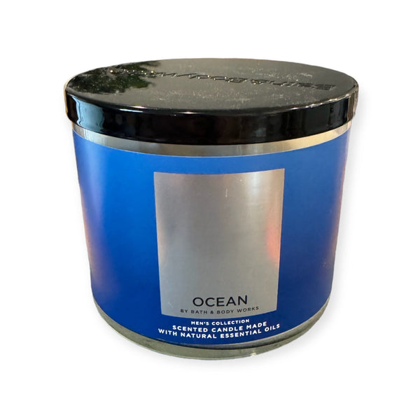 Ocean Bath & Body Works 3 Wick Candle 14.5oz EasyOptionXY LLC