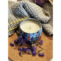 Soy Wax Candle in Tin Jar With Lid Island Nectar Clean Burn up to 25 Hours Handmade in USA Natural and Safe by Relaxcation 6 oz EasyOptionXY LLC