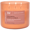 Cinnamon Clove Citrus 3-Wick Candle | Natural Soy Wax Candle for Home, 15.8 Oz Large Aromatherapy Candle for Relaxation, Scented Candle for Women and Men, Luxury Candle Gift for Him and Her EasyOptionXY LLC