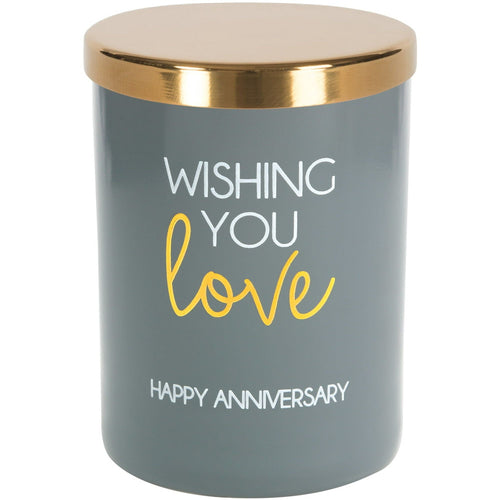 Pavilion Gift Company Wishing You Love Happy Anniversary, 7 oz, Glass (61152) EasyOptionXY LLC