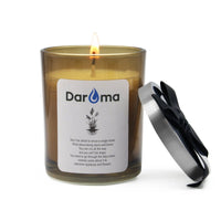 Scented Jar Candle, Daroma Aromatherapy Candle With 100% Natural Soy Wax and Essential Oil, Long Burning Candle, Relaxing for Bath, Yoga,Work,Holiday Gifts for Birthday,Christmas,Lime Basil & Mandarin EasyOptionXY LLC
