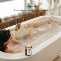 Scented Jar Candle, Daroma Aromatherapy Candle With 100% Natural Soy Wax and Essential Oil, Long Burning Candle, Relaxing for Bath, Yoga,Work,Holiday Gifts for Birthday,Christmas,Lime Basil & Mandarin EasyOptionXY LLC