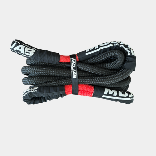 1” x 30' Kinetic rope with storage bag (Lifetime Warranty) MOJAB OFFROAD