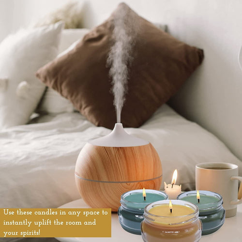 Tyler Candle Company Get Well Soon Candle Gift Set , Scented Candles, Aromatherapy Candle, 3 Long Lasting Candles with Natural Essential Oils, 3.4 oz Each w Worldwide Nutrition Multi Purpose Key Chain EasyOptionXY LLC