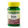 Spring Valley Slow-Release Iron Tablets Dietary Supplement; 45 mg; 30 Count EasyOptionXY LLC
