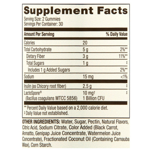 Spring Valley Kids' Probiotic + Prebiotic Vegetarian Gummies; 60 Count EasyOptionXY LLC