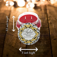Tyler Candle Company Kathina Scent Jar Candle - Luxurious Scented Candle with Essential Oils - Long Burning Candles 110-120 Hours - Large Candle 22 oz with Worldwide Nutrition Multi Purpose Key Chain EasyOptionXY LLC