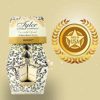 Tyler Candle Company Resort Votive Candles - Luxury Scented Candle with Essential Oils - 16 Pack of 2 oz Small Candles with 15 Hour Burn Time Each - Bonus Worldwide Nutrition Multi Purpose Key Chain EasyOptionXY LLC