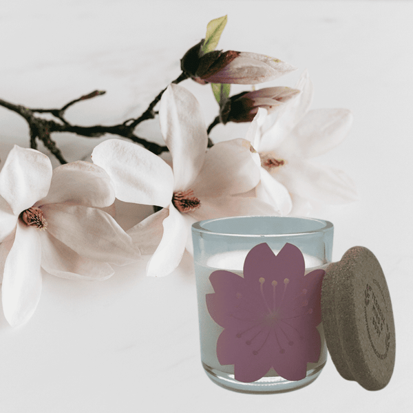 Scented Candles 2 Pack Set - Magnolia Peony Home Scented Jar Candles EasyOptionXY LLC