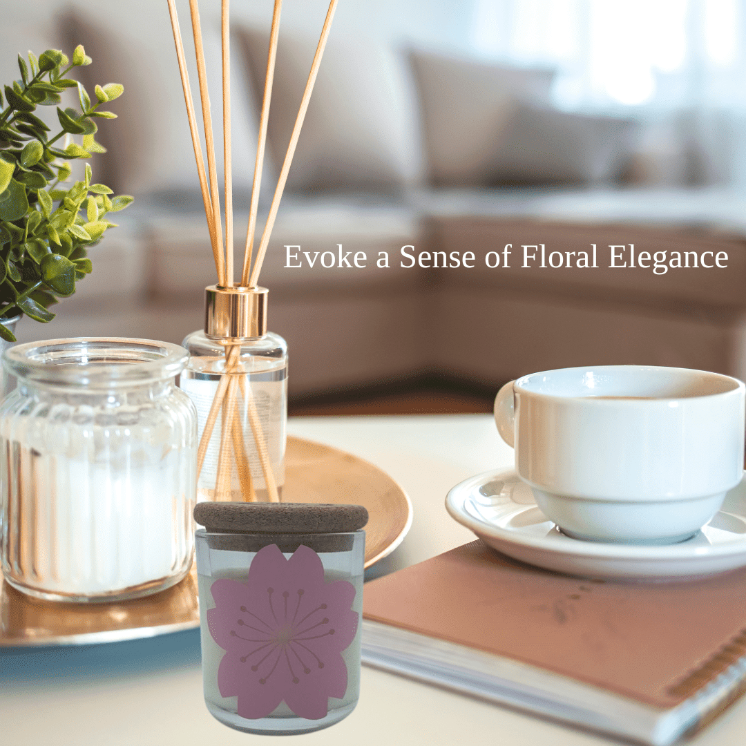 Scented Candles 2 Pack Set - Magnolia Peony Home Scented Jar Candles EasyOptionXY LLC