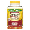 Spring Valley Omega-3 Fish Oil Dietary Supplement; 500 mg; 120 Count EasyOptionXY LLC