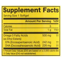 Spring Valley Omega-3 Fish Oil Dietary Supplement; 500 mg; 120 Count EasyOptionXY LLC