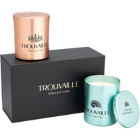 Belvedere Home Fresh Scented Soy Candle Wax Set of 2 - Size 7.95'' H x 3.35'' W EasyOptionXY LLC