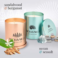 Belvedere Home Fresh Scented Soy Candle Wax Set of 2 - Size 7.95'' H x 3.35'' W EasyOptionXY LLC