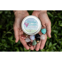 Healing Hearts Memorial Soy Candle with Feng-Shui Keepsake Stone (Embed) Loss of Cat Gift with Sympathy Card Cat -Healing Hearts Pet Memorial Candle Bundle EasyOptionXY LLC